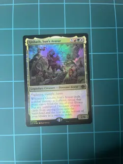 Gishath, Sun's Avatar - Foil LCI LP MTG - Image 1
