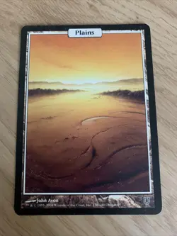 Magic the gathering - Plains - Full Art - Unhinged - Image 1
