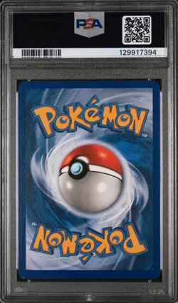 2003 POKEMON SKYRIDGE #2 ALAKAZAM-REVERSE FOIL PSA 7 - Image 2