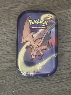Charizard - Kanto mini tin - Metal - Empty - Pokemon TCG Official - Image 1