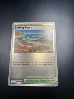 Surfing Beach 129/132 Mega Evolutions Reverse Holo Pokemon TCG - Image 1