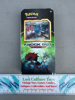 2017 Pokemon Knock Out Collection Lucario Box NEW - Image 1