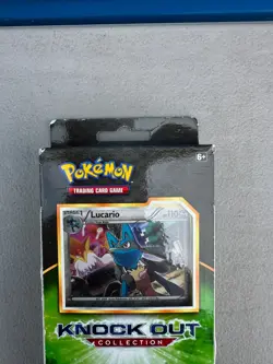 2017 Pokemon Knock Out Collection Lucario Box NEW - Image 2