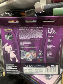 Mew VMAX Pokemon TCG League Battle Deck - Image 2