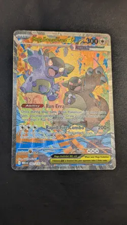 Mega Kangaskhan ex 182/132 SIR Bulbasaur 133/132 Stamped Pokemon Mega Evolution - Image 4