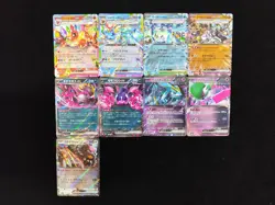 2024 Pokemon Japanese SV8a 022/187 RR Flareon ex Vaporeon ex Holo Lot 9 AK001 - Image 1