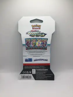 Pokemon Scarlet and Violet Journey Together TCG Sleeved Booster Pack - Image 2