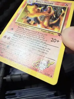 Pokemon TCG Blaine's Charizard Gym Challenge 2 Holo Unlimited Rare - Image 2