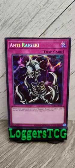 Yu-Gi-Oh! Anti Raigeki OFF CENTER / LCKC-EN104 UNLIMITED NM - Image 1