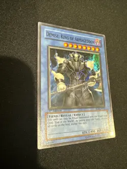 Demise, King of Armageddon SOI-EN035 - Super Rare 1st EDITION NM Yugioh - Image 3