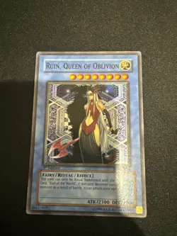 Ruin, Queen of Oblivion SOI-EN034 1st Edition Yugioh - Image 1