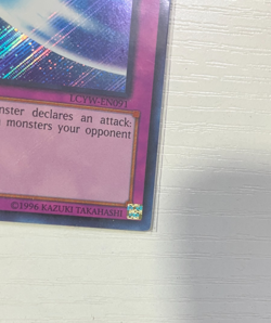 Vintage Yugioh Mirror Force LCYW-EN091 Secret Rare NM - Image 2