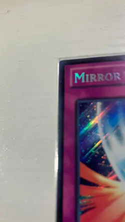 Vintage Yugioh Mirror Force LCYW-EN091 Secret Rare NM - Image 4