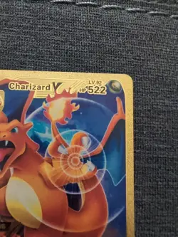 Pokemon Charizard V 522HP Gold Foil Fan Art Card SRL07-03 - Image 3