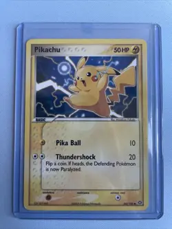 Pikachu 60/106 Emerald Regular Pokemon TCG Card Common English NM - Image 1