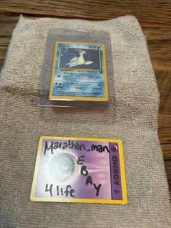 Pokemon Card Lapras Holo 10/62 Rare 80 HP 1999 NM- Condition Wow! - Image 1