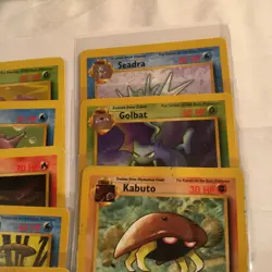 Vintage Pokemon Cards Lot of 12 Base Set 2 & Fossil Unlimited 1999 HP-NM WOTC - Image 3