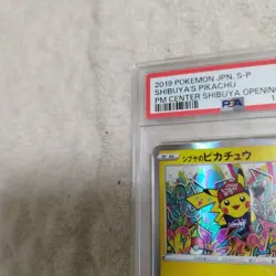 Pokemon Card PSA8 Shibuya's Pikachu 002/S-P Pokemon Center Japanese - Image 2