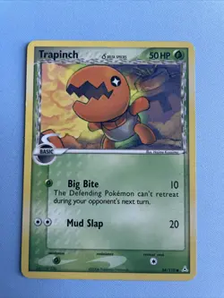 Trapinch Delta Species 84/110 Holon Phantoms Regular Pokemon TCG Card English LP - Image 1