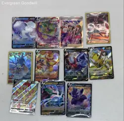 Lots Of 10 Mixed Pokemon Cards Games - Image 1