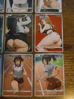 Beautiful Waifu 9 Card Lot - Anime Goddess Cards Sakura Momo Fern Megumin Serena - Image 3