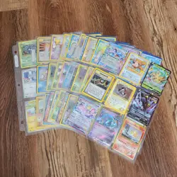 Huge Vintage Pokemon Binder Collection Mixed Lot of 180 Cards WOTC-Modern - Image 1