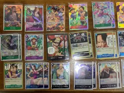 One Piece Card Game OP13 48 Cards Bundle Lot - Japanese - SEC - SR - R - US - Image 2
