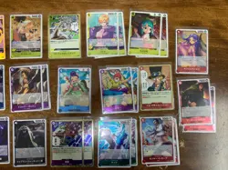 One Piece Card Game OP13 48 Cards Bundle Lot - Japanese - SEC - SR - R - US - Image 4