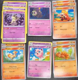 Pokemon 27 Card Starter Lot 3 Full Arts, 3 EX, 6 Reverse Holos See Pics J - Image 3