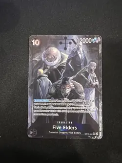 One Piece Card Game - Five Elders - OP13-082 SR - Alt Art - English - Image 1