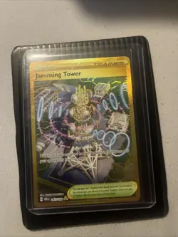 Pokemon Jamming Tower 243/182 SV10 Destined Rivals Holo Hyper Rare Card - Image 1