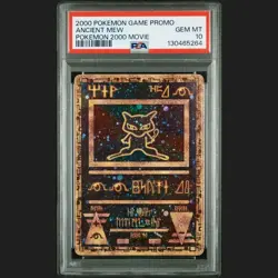 2000 Pokemon Ancient Mew Promo Card PSA 10 12 Cert - Image 1