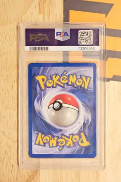 1999 Pokemon Fossil Unlimited Dragonite Holo Rare Card 4/62 PSA 6 - Image 2