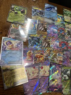 Pokemon TCG - 63 EX/V Mixed Card Lot - All NM To LP - Image 1