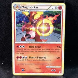 Magmortar 16/95 Holo Rare HP 2011 HGSS: Call of Legends set Pokemon TCG Card - Image 1