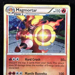 Magmortar 16/95 Holo Rare HP 2011 HGSS: Call of Legends set Pokemon TCG Card - Image 3