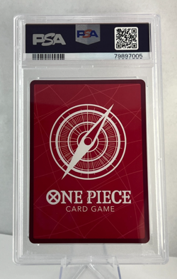 ROB LUCCI 076 One Piece Card 2023 OP03 Alternate Art PSA 10 English - Image 2