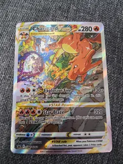 Charizard Vstar SWSH262 Promo Pokemon TCG Card - Image 3