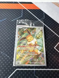Pokemon TCG Eevee - 173 SVP Prismatic Evolutions ETB Promo Card Pack SEALED - Image 2