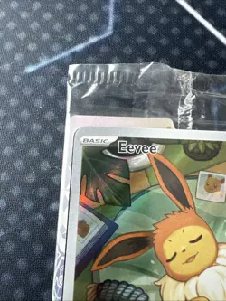 Pokemon TCG Eevee - 173 SVP Prismatic Evolutions ETB Promo Card Pack SEALED - Image 5