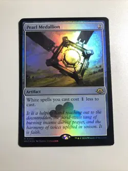 Pearl Medallion Modern Horizons 3 NM Foil (Pack Fresh) Mtg Tcg - Image 1