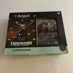 Magic the Gathering - Duskmourn: House of Horror Commander Deck - Miracle Worker - Image 1