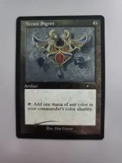 MTG Arcane Signet - Secret Lair Dan Frazier Etched Foil - Image 1