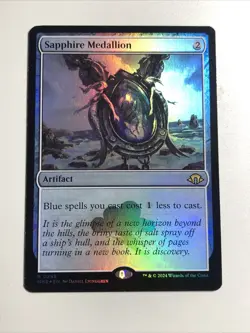 Sapphire Medallion - Modern Horizons 3 Foil NM (Pack Fresh) MTG Tcg - Image 1