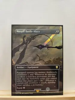 Nazgul Battle-Mace (Borderless) - Near Mint Surge Foil - Image 2