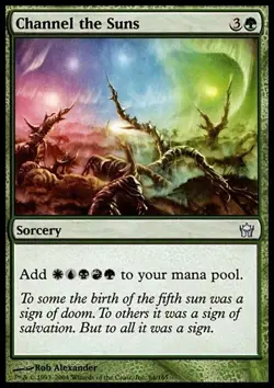 MTG NM English Channel the Suns ~ Fifth Dawn - Image 1