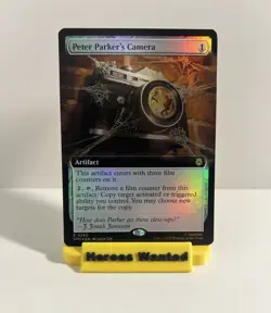 Peter Parker's Camera (Extended Art) Foil R Marvel's Spider-Man 280 NM - Image 1