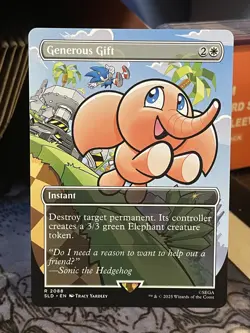 Generous Gift #2088 NM/M MTG Magic Secret Lair Sonic the Hedgehog Sega - Image 1