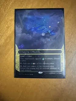 x1 MTG EOE Sunken Citadel Stellar Sights Borderless Galaxy Foil 0131 - Image 1