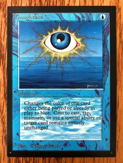 MTG Thoughtlace - International Edition IE, English - Collectors CE - Image 1